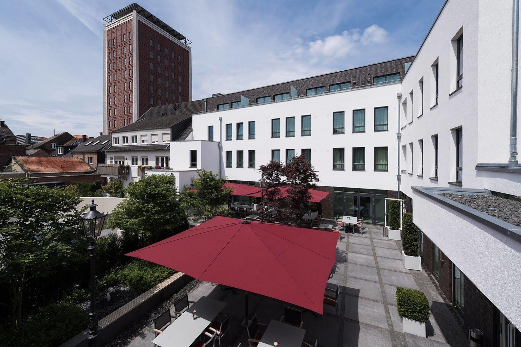 Hotel Am Fischmarkt Rheinberg Exterior foto